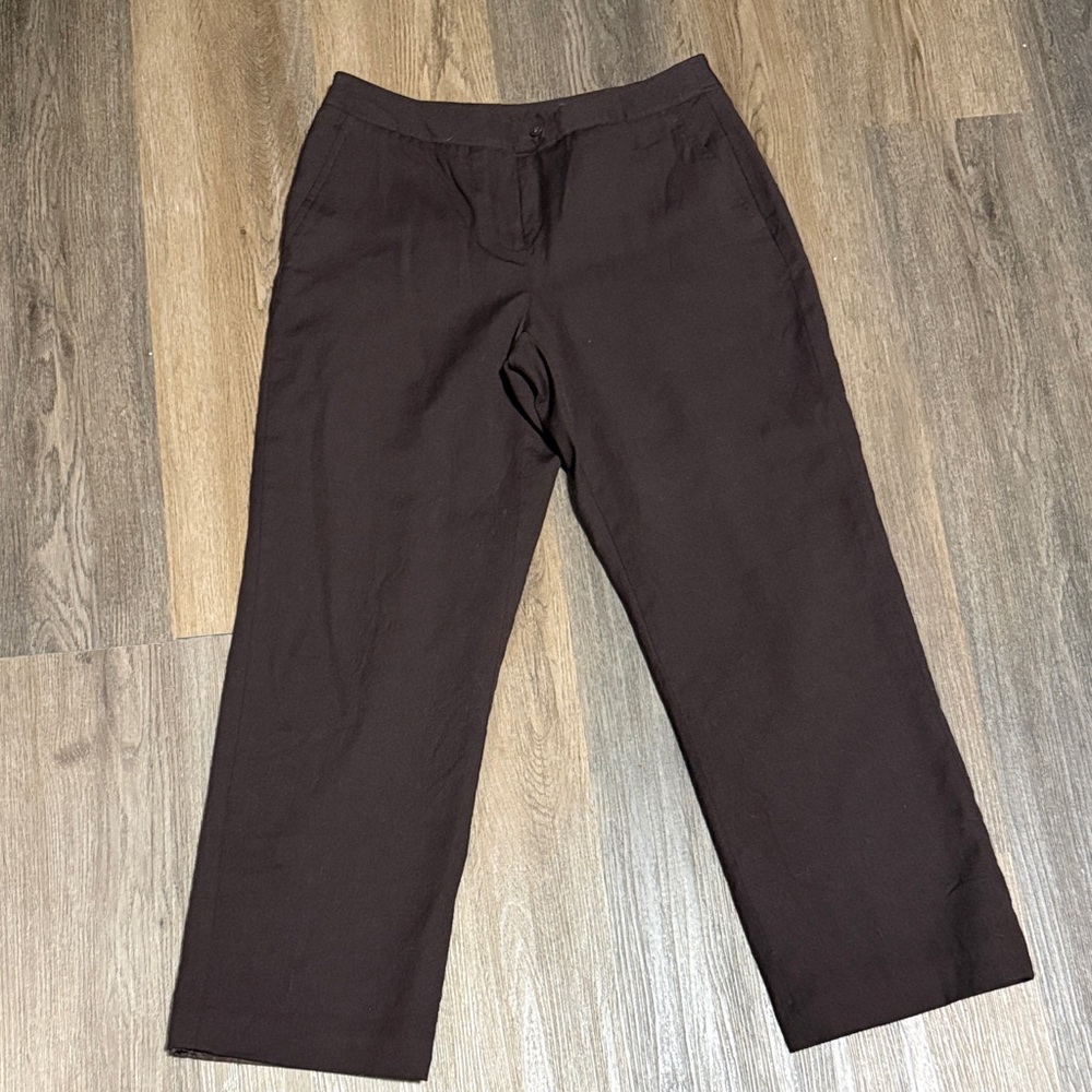 Vintage Harve Benard Wool Pants in Rich Brown